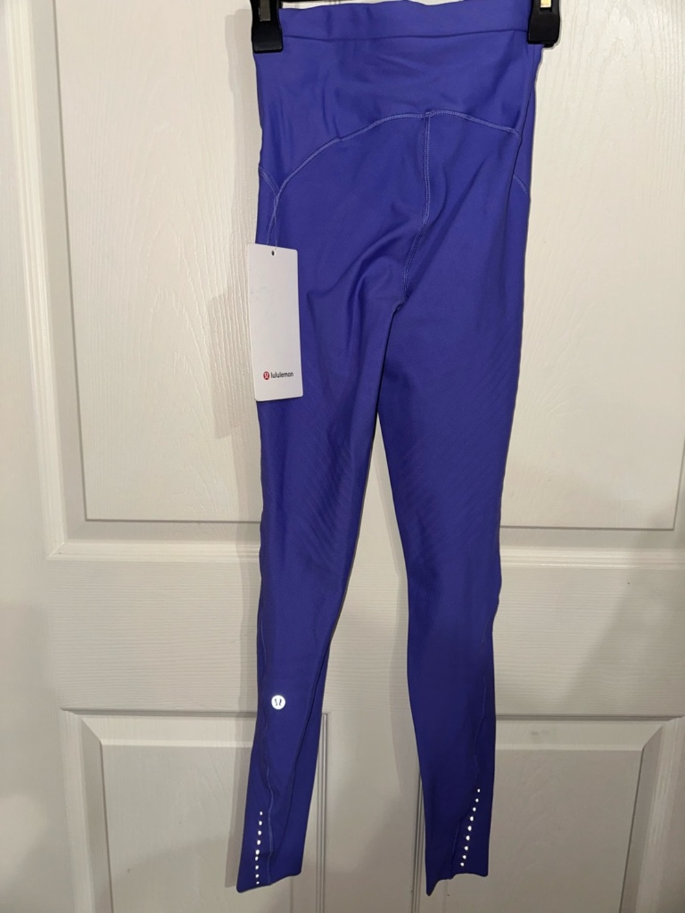 lululemon Athletica SenseKnit Running HR Tight Purple Performance Leggings 2 NWT